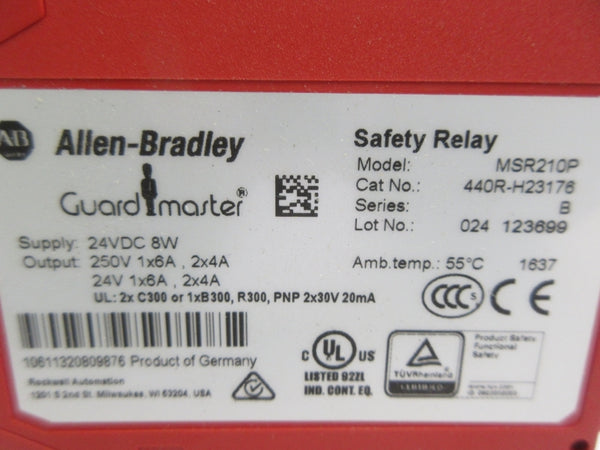 ALLEN BRADLEY 440R-H23176 SER. B 24VDC NSMP
