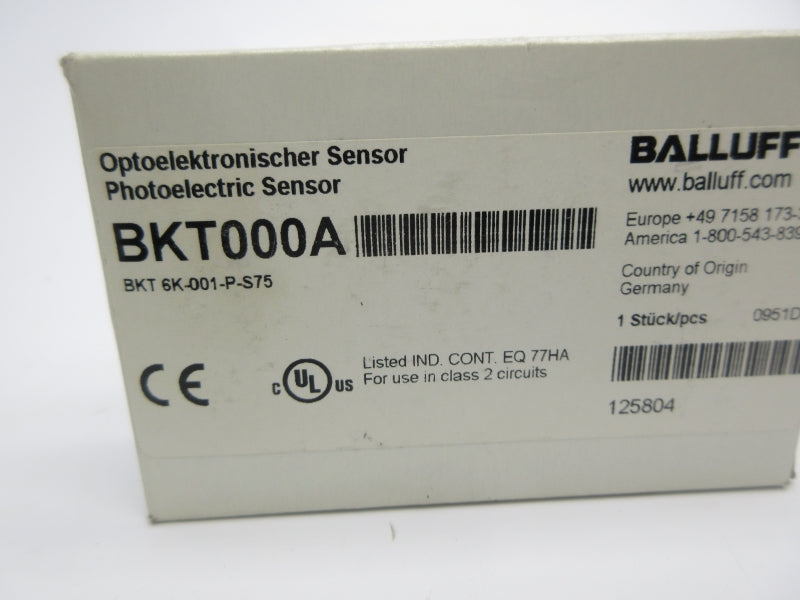 BALLUFF BKT000A BKT6K-001-P-S75 10-30VDC NSMP