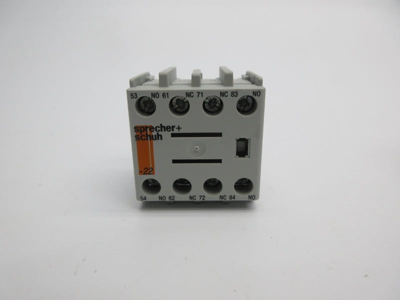 SPRECHER+SCHUH CS7-PV-22 SER. B 600VAC 10A NSMP