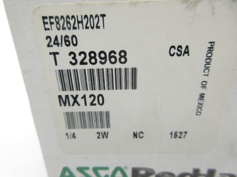 ASCO EF8262H202T 24VDC 109-150PSI 1/4" NSMP