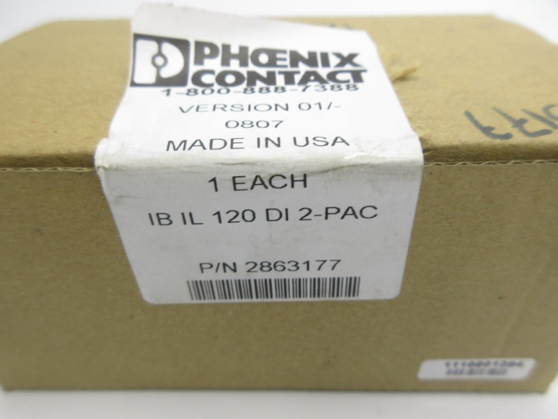 PHOENIX CONTACT IBIL120DI2-PAC 2863177 NSMP