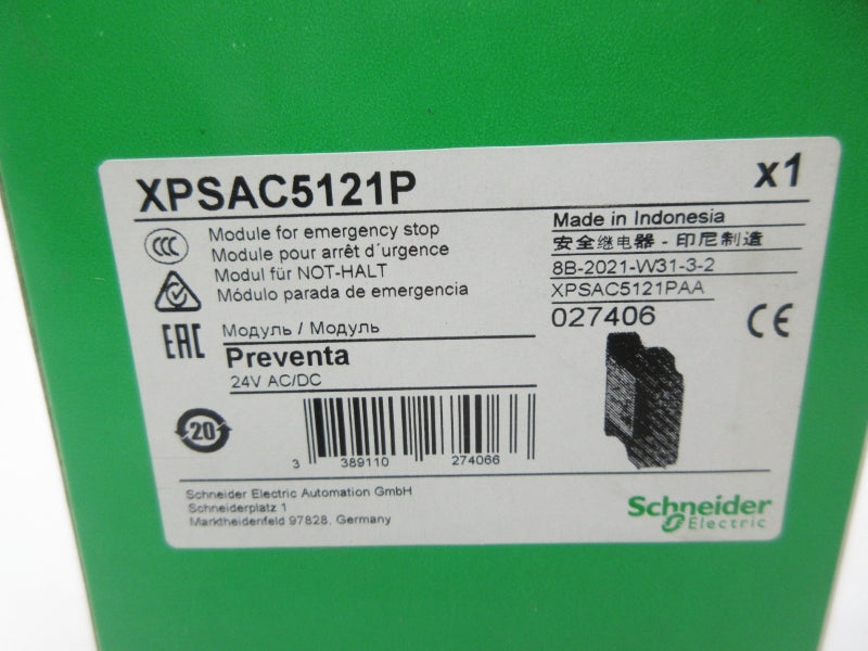 SCHNEIDER ELECTRIC XPSAC5121P 24VAC/DC NSMP