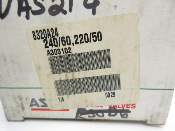 ASCO 8320A24 220/240V 40PSI 1/4" NSMP