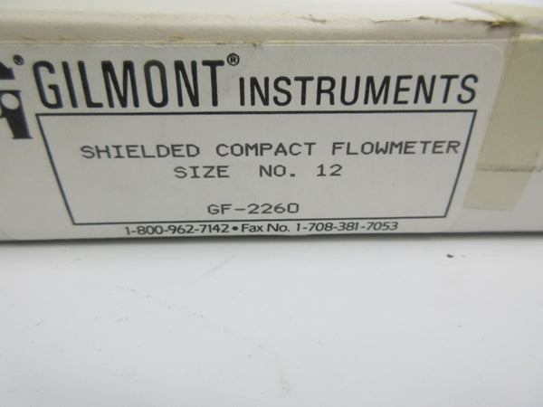 GILMONT INSTRUMENTS 12 GF-2260 NSMP