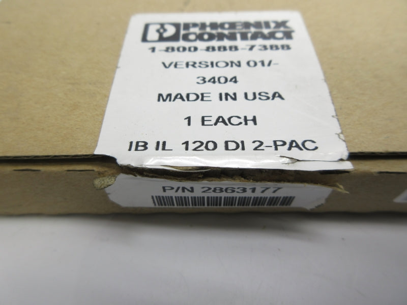 PHOENIX CONTACT IBIL120DI2-PAC 2863177 NSMP