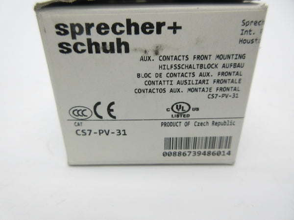 SPRECHER+SCHUH CS7-PV-31 SER. B NSMP