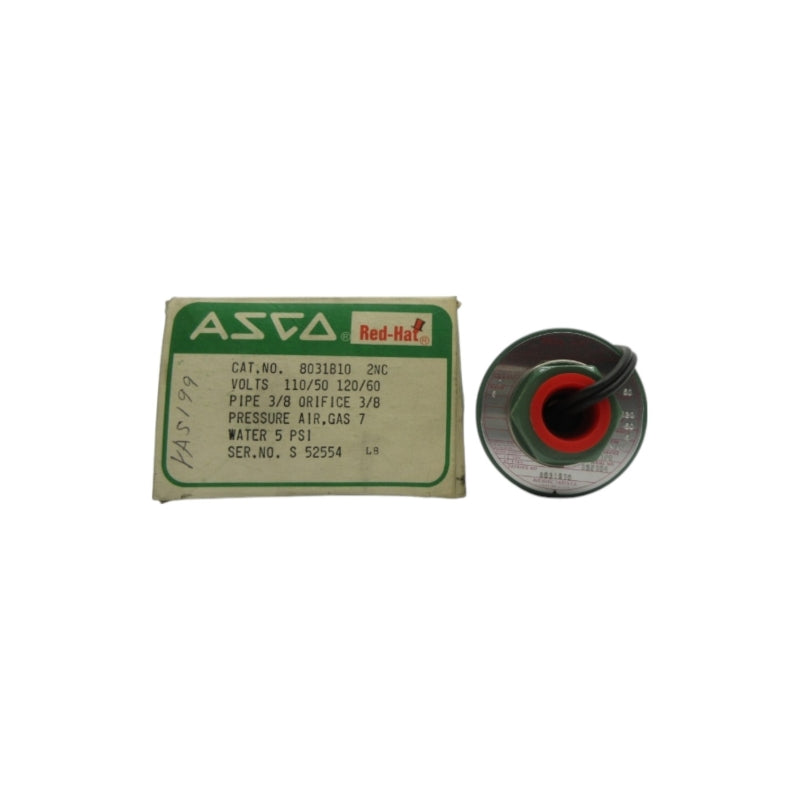 ASCO 8031B10 110/120V 5-7PSI 3/8" NSMP