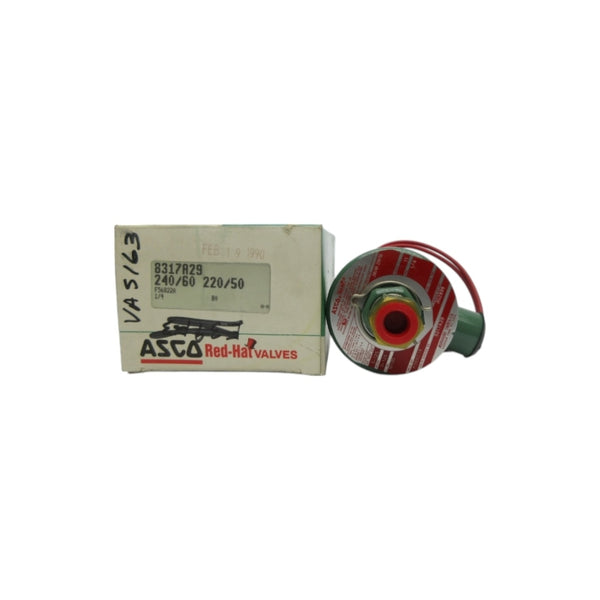 ASCO 8317A29 220/240V 5-125PSI 1/4" NSMP