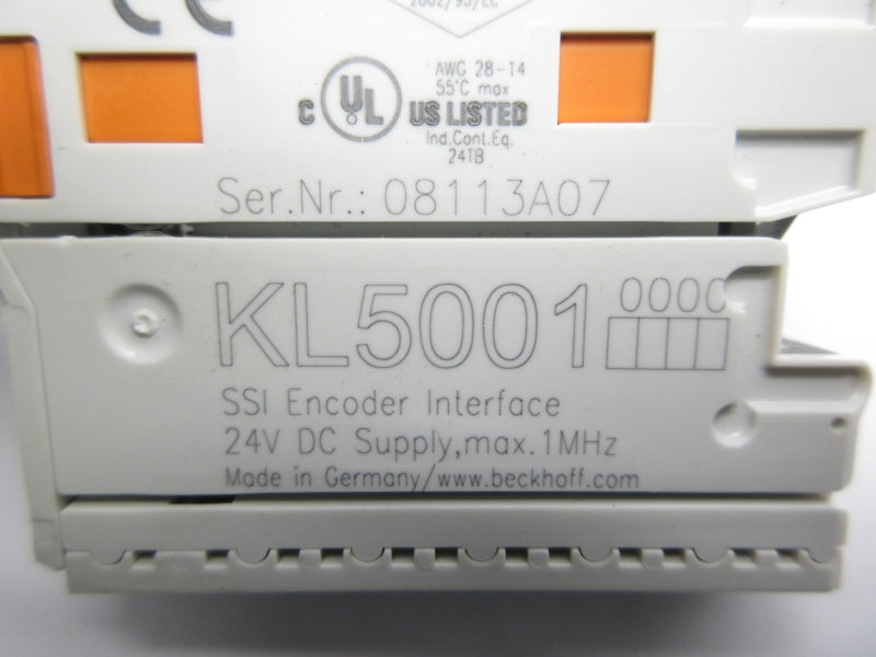 BECKHOFF KL5001 24VDC NSMP
