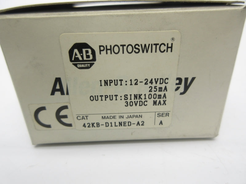 ALLEN BRADLEY 42KB-D1LNED-A2 SER. A 12-24VDC (BK/YL) NSMP