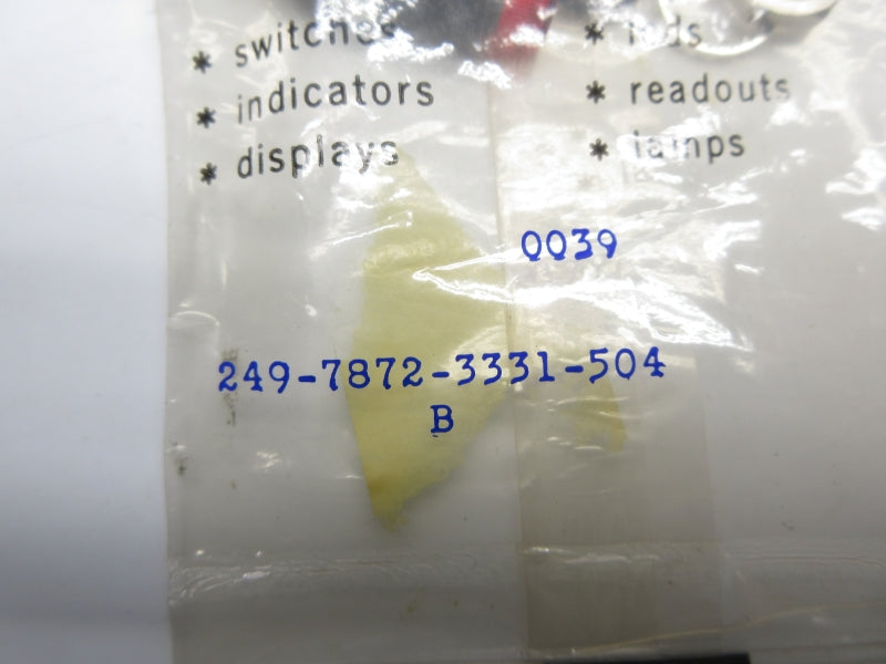 DIALIGHT 249-7872-3331-504 NSMP