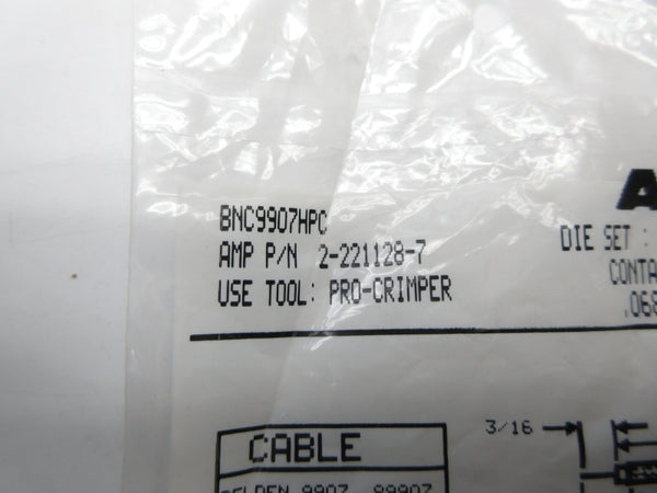 AMP BNC9907HPC 2-221128-7 NSMP