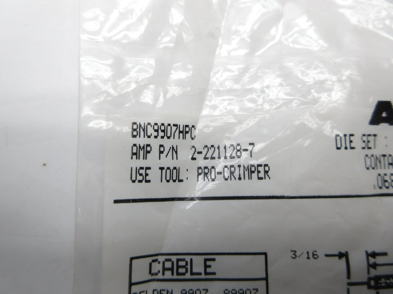 AMP BNC9907HPC 2-221128-7 NSMP