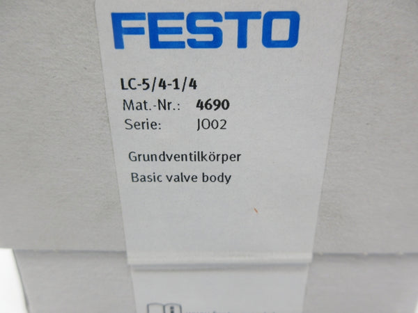 FESTO LC-5/4-1/4 4690 NSFS