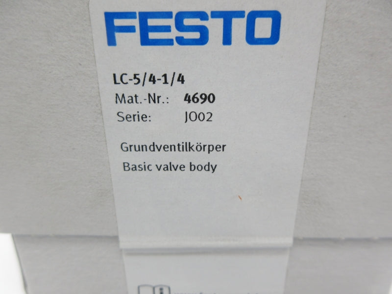 FESTO LC-5/4-1/4 4690 NSFS