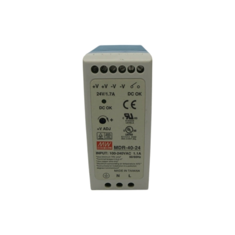 MEAN WELL MDR-40-24 100-240VAC 1.1A NSNP
