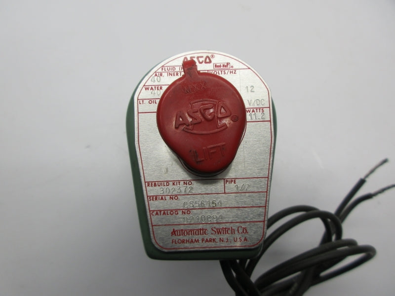 ASCO 8210C94 12VDC 40PSI 1/2" NSNP