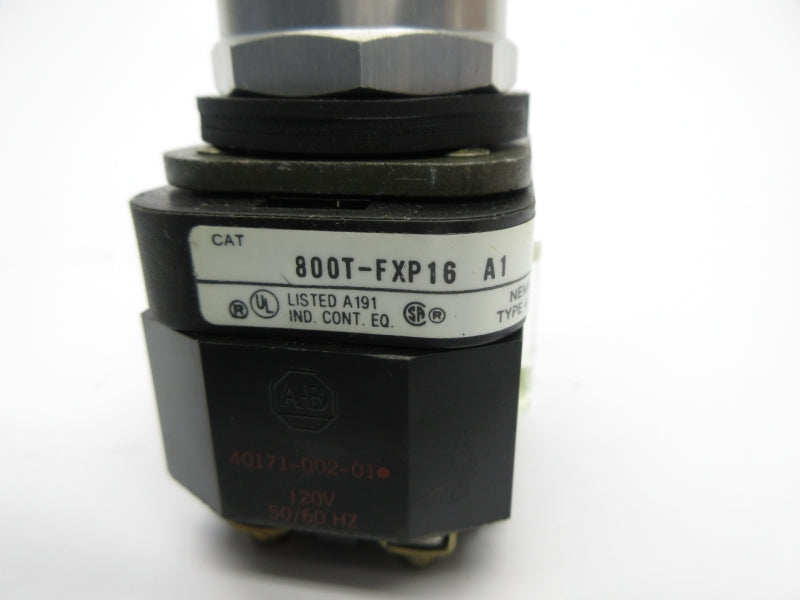 ALLEN BRADLEY 800T-FXP16A1 SER. T 120V NSNP