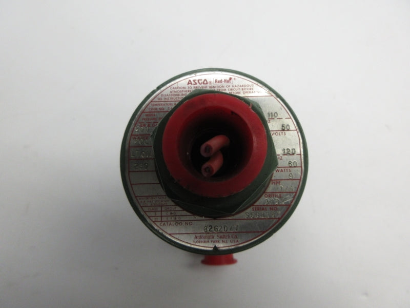 ASCO 8262D47 110/120V 280-500PSI 1/4" UNMP