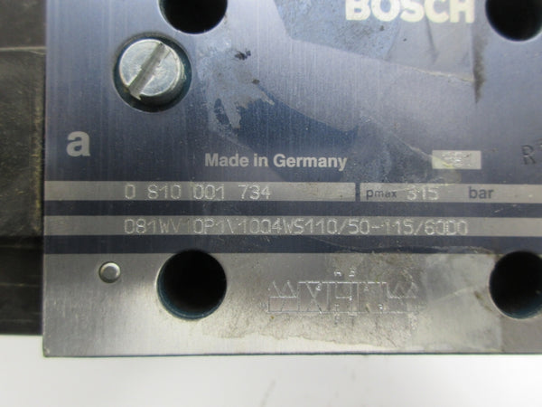 BOSCH 0810001734 081WV10P1V1004WS110/50-115/6000 110/115V NSNP