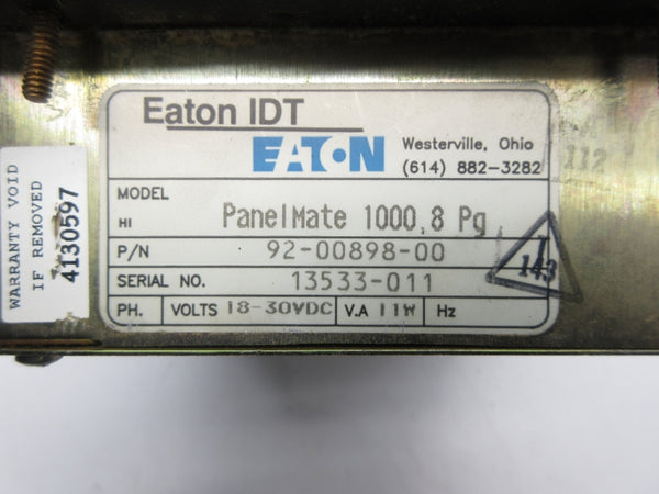 EATON 92-00898-00 18-30VDC UNMP