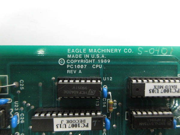 EAGLE MACHINERY PC1007 REV. A UNMP