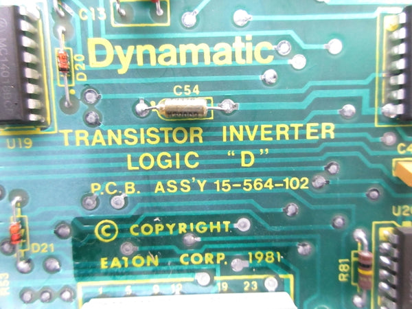 DYNAMATIC 15-564-102 115VAC UNMP