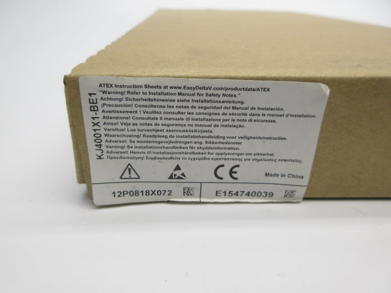 EMERSON KJ4001X1-BE1 12P0818X072 250V 6.5A REV. L NSMP