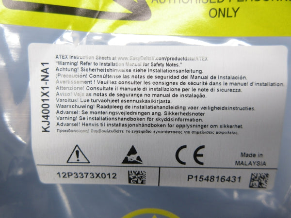 EMERSON KJ4001X1-NA1 12P3373X012 12.6VDC 8A NSMP