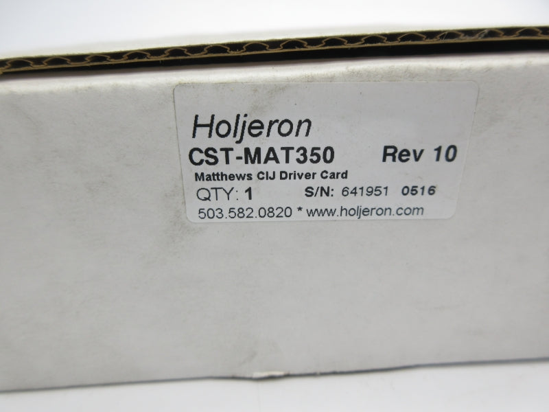 HOLIJERON CST-MAT350 REV. 10 NSMP