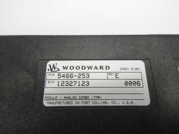 WOOWARD 5466-253 REV. E NSNP