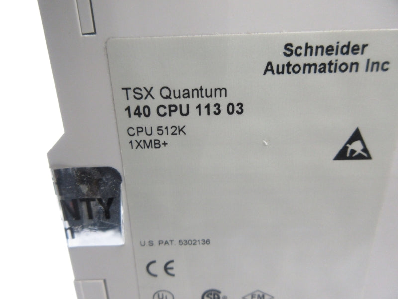 SCHNEIDER AUTOMATION 140CPU11303 NSNP