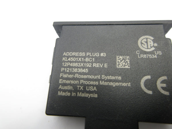 FISHER-ROSEMOUNT KL4501X1-BC1 12P4983X192 REV. E NSNP