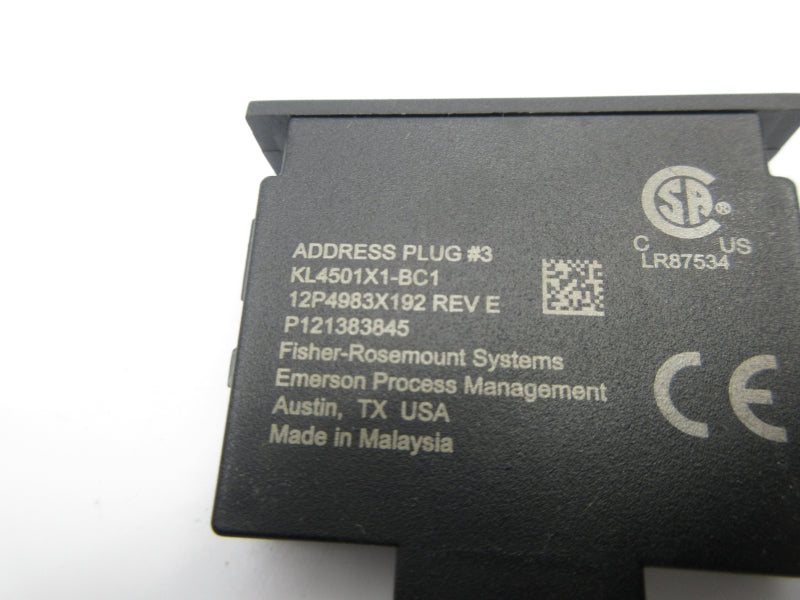 FISHER-ROSEMOUNT KL4501X1-BC1 12P4983X192 REV. E NSNP