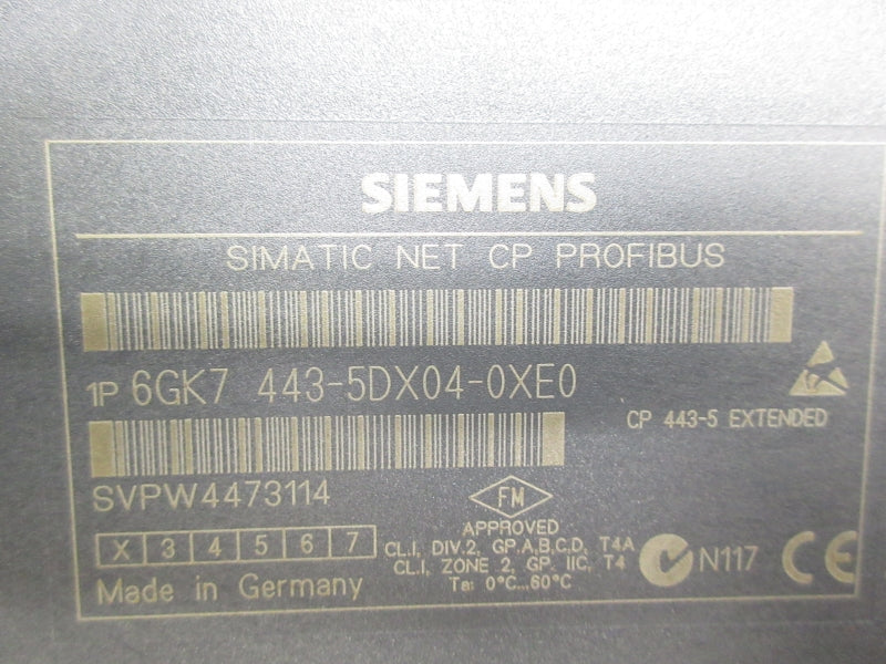 SIEMENS 6GK7443-5DX04-0XE0 NSNP