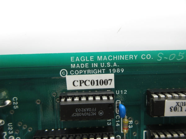 EAGLE MACHINERY CPC01007 NSNP