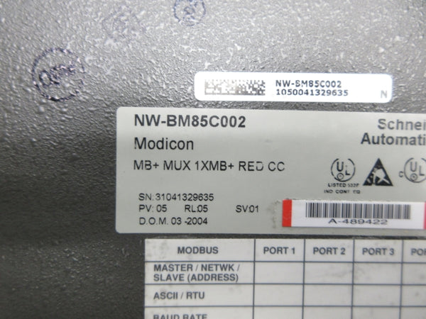 SCHNEIDER AUTOMATION NW-BM85C002 NSNP