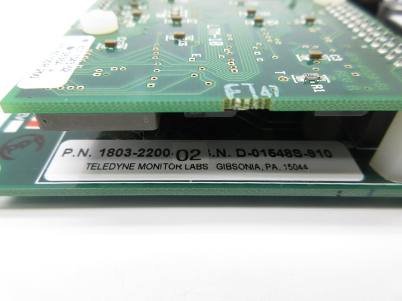 TELEDYNE MONITOR LABS 1803-2200-02 NSNP