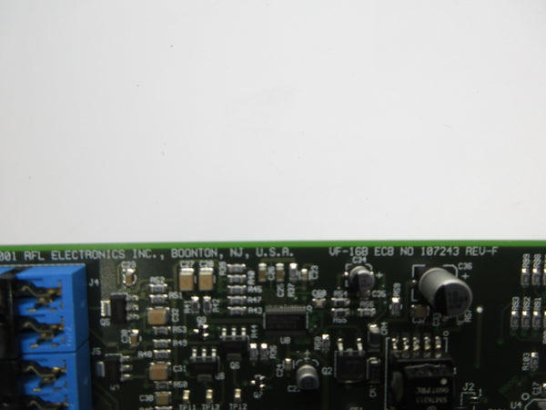 RFL ELECTRONICS VF-16B 107243 REV. F NSNP