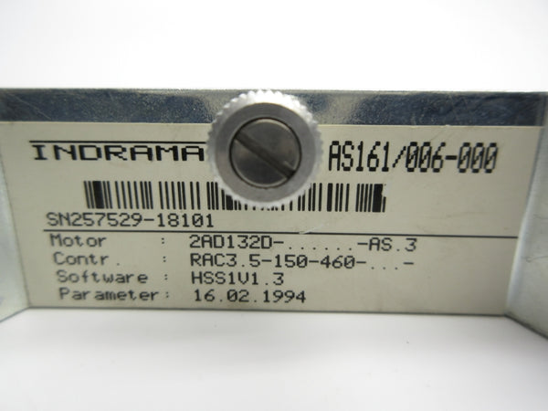 INDRAMAT AS161/006-000 NSNP