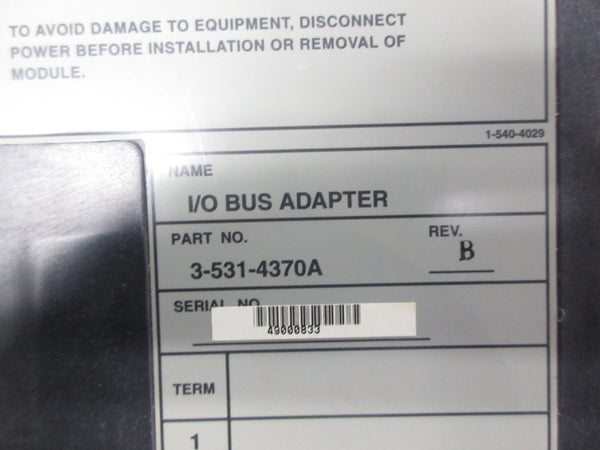 CINCINNATI MILCRON 3-531-4370A REV. B NSNP