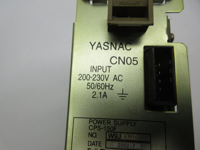 YASNAC CN05 CPS-150F 200-230VAC 2.1A NSNP