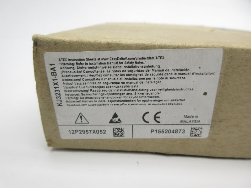 EMERSON KJ3231X1-BA1 12P2957X052 12VDC REV. E NSMP