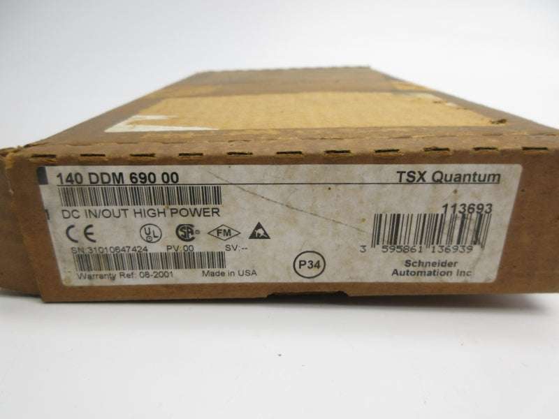 SCHNEIDER AUTOMATION 140DDM69000 24-125VDC NSMP