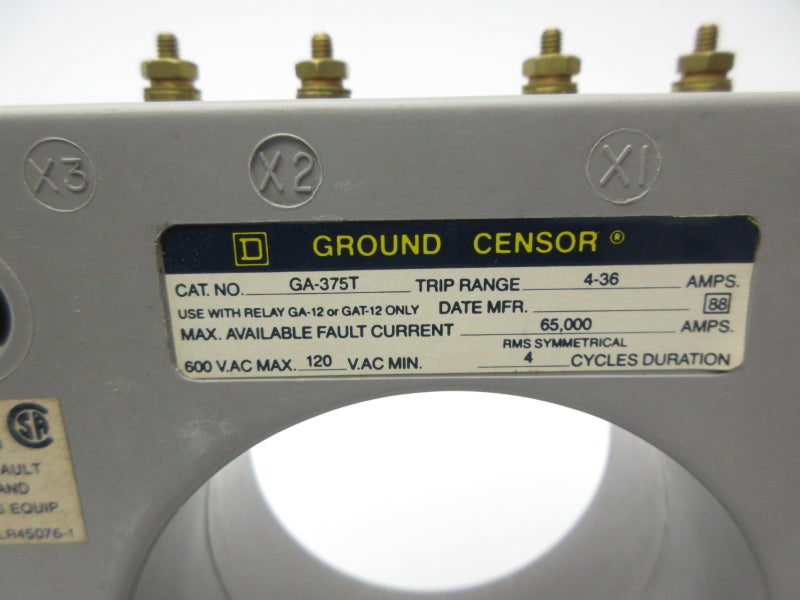 SQUARE D GA-375T 600VAC 4-36A UNMP