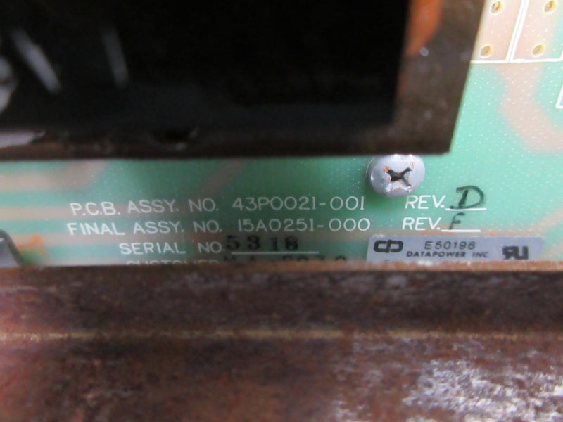 GOULD 43P0021-001 REV. D UNMP