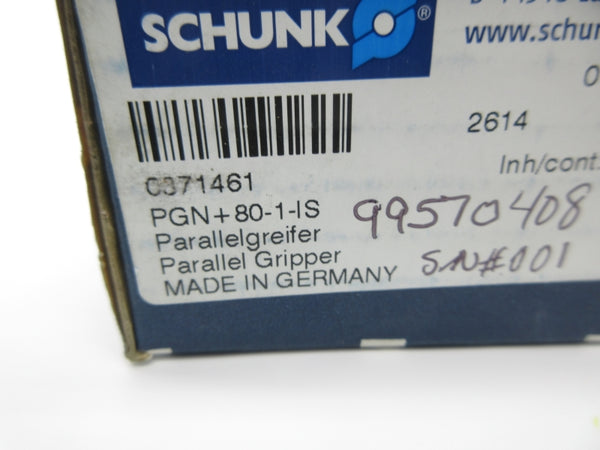 SCHUNK PGN+80-1-IS 0371461 NSMP