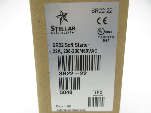 STELLAR SR22-22 208-230/460VAC 22A NSMP