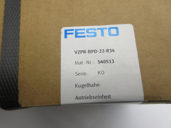 FESTO VZPR-BPD-22-R34 540513 NSFS