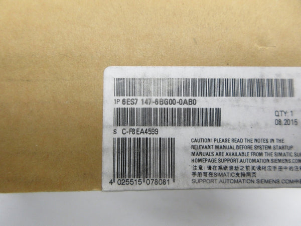 SIEMENS 6ES7147-6BG00-0AB0 24VDC 1.3A NSFS